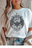 White Gildan Tee