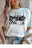 White Gildan Tee
