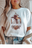 White Gildan Tee