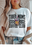 White Gildan Tee