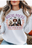 White Gildan Sweatshirt