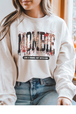 White Gildan Sweatshirt