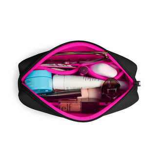 Essentials Pouch — Black/ Pink