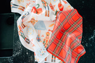 Vixen: Double-Sided Hand Towel: Red