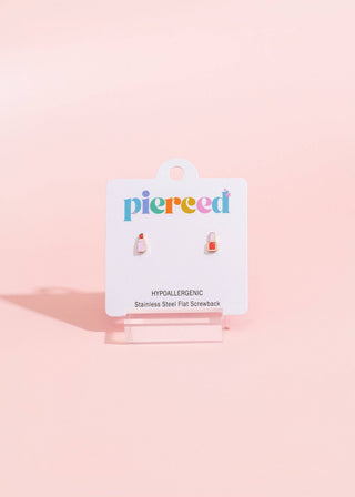 Makeup Flat Back Earrings