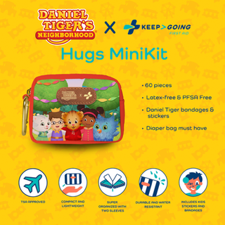 Daniel Tiger First Aid MiniKit (60 pcs) - Hugs