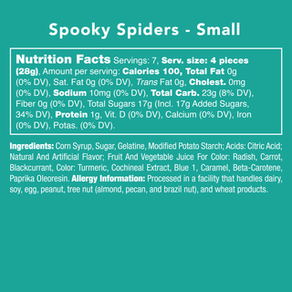 Candy Club Spooky Spiders