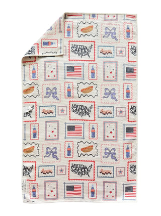 Xoxo, USA: Double-Sided Hand Towel