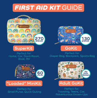 First Aid GoKit - Safari Tots (130 pcs)