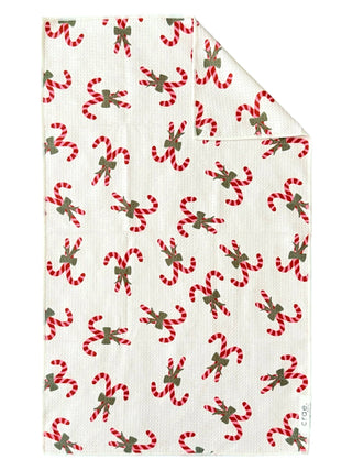 Mint To Be: Double-Sided Hand Towel: White