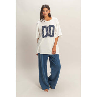Varsity Vibe Mineral Wash Tee