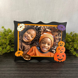 Halloween Stacked Pumpkins Magnet