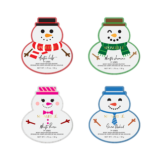 Snowman Holiday Buffer Christmas Stocking Gift