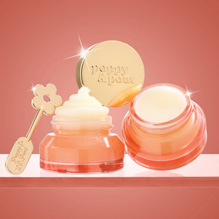 Poppy + Pout Lip Care Trio - Pomegranate Peach