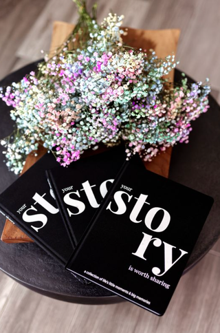 Your Story is Worth Sharing - Coffee Table Journal Keepsake