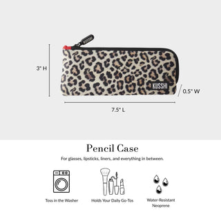 Beauty Pencil Case — Leopard
