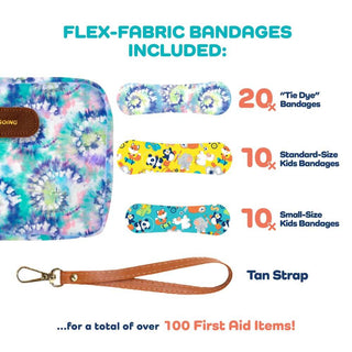 First Aid GoKit - Tie Dye (130 pcs)