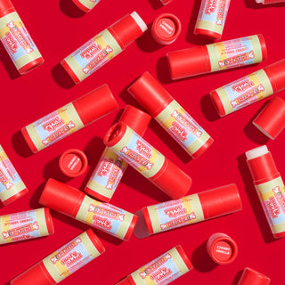 Poppy & Pout Lip Balm - Smarties - Cherry Vanilla