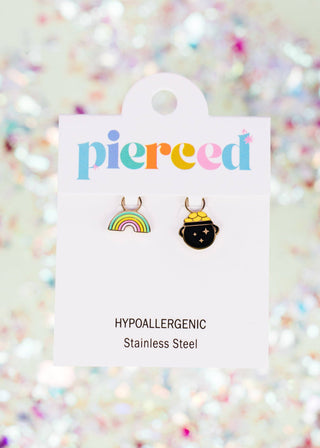 Rainbow & Pot of Gold Charms