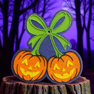 Jack O Lantern Bow Freshie