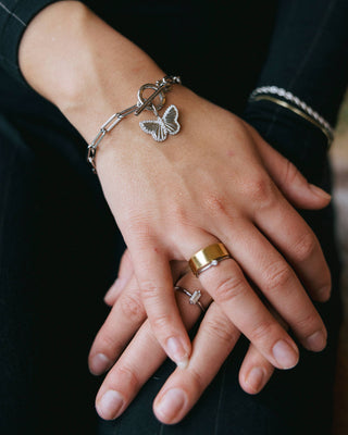 Keepsake Chain Bracelet | Charm Bracelet Gold & Silver