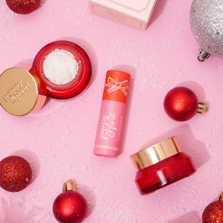 Poppy & Pout Holiday Lip Mask - Candy Cane Fluff