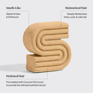 Coconut Oil Shampoo & Conditioner Bar Combo for Dry Damaged Hair