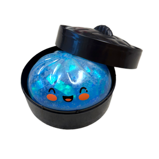 Fun Doh Glow In Dark Mystery Dumpling Squishy Black Basket