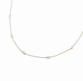 Haven Crystal Chain in Clear Crystal
