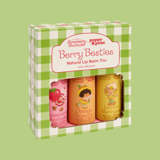 Poppy & Pout Limited Edition Lip Balm Trio - Berry Besties