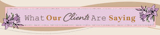 What our clients are saying, Sassy Latte Boutique, Goshen, Ohio