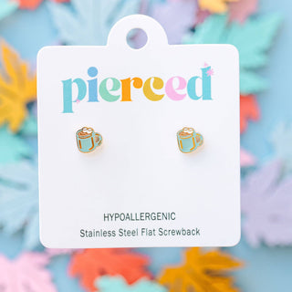 Hot Cocoa Stud Earrings