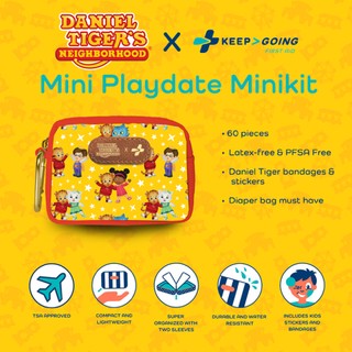 Daniel Tiger First Aid MiniKit (60 pcs) - Mini Playdate