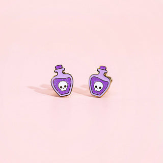 Poison Flatback Earrings