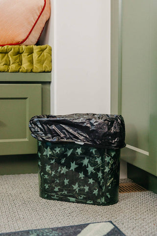 Trash Liners: Checkmate / Small 4 Gallon