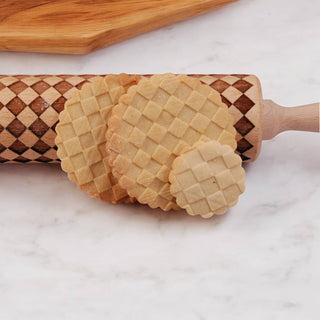 Embossed Rolling Pin Baking Gift Set