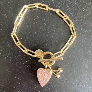 Keepsake Chain Bracelet | Charm Bracelet Gold & Silver