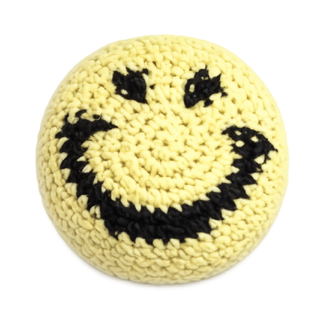Extreme Retro Hand-Knitted Kick Pouch Footbag