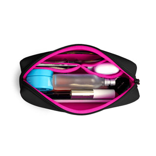 Essentials Pouch — Black/ Pink