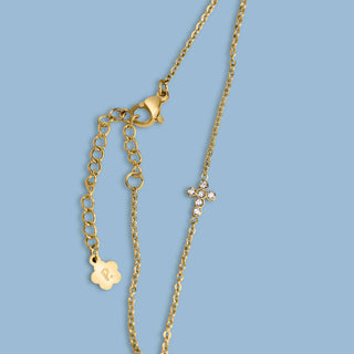 CZ Cross Bracelet