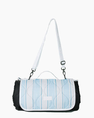Blue Striped Picnic Blanket