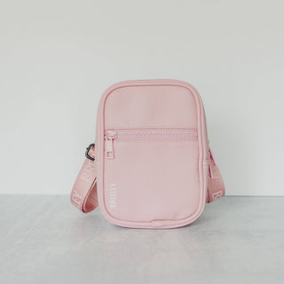Leather Blossom Crossbody Sling