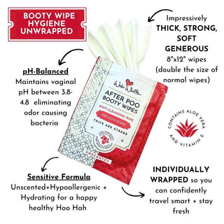 Booty + Body Wipes