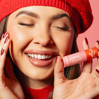 Poppy & Pout Holiday Lip Balms
