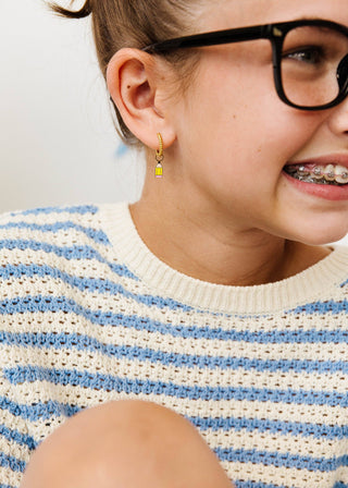 Apple and Pencil Charm
