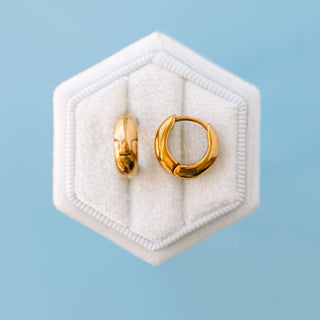 Large Teardrop Huggies