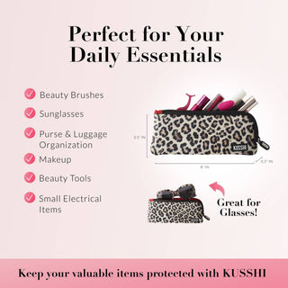 Beauty Pencil Case — Leopard