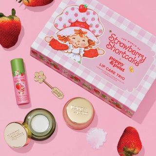 Poppy & Pout Lip Care Trio - Strawberry Shortcake