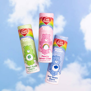 Poppy & Pout Limited Edition Lip Balm Trio - Care Bears