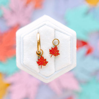 Maple Leaf Charms